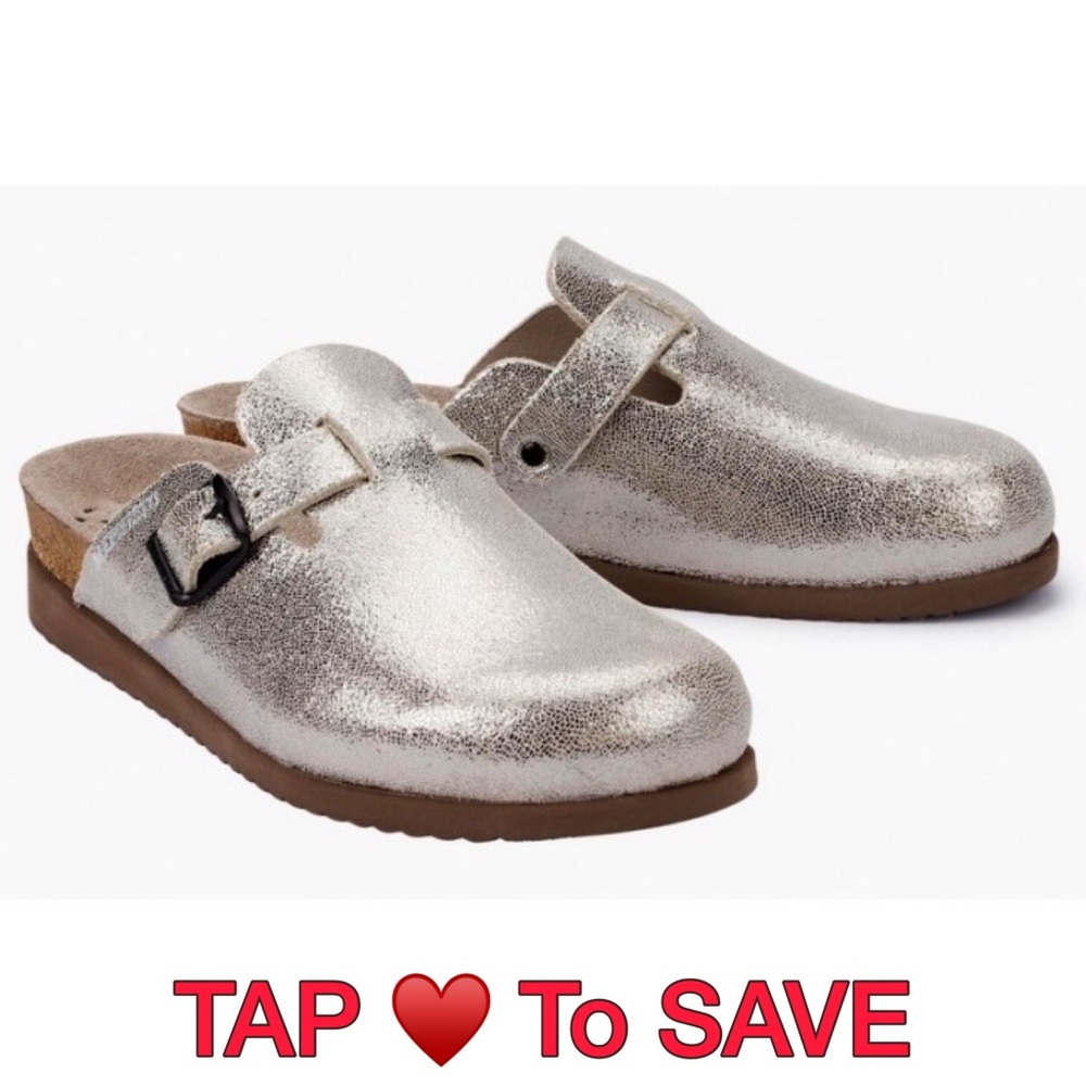 Mephisto Halina Metallic Mules